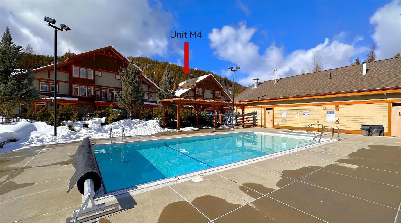 M4-D-1351 Gerry Sorensen Way, Kimberley, BC - Outdoor With In Ground Pool