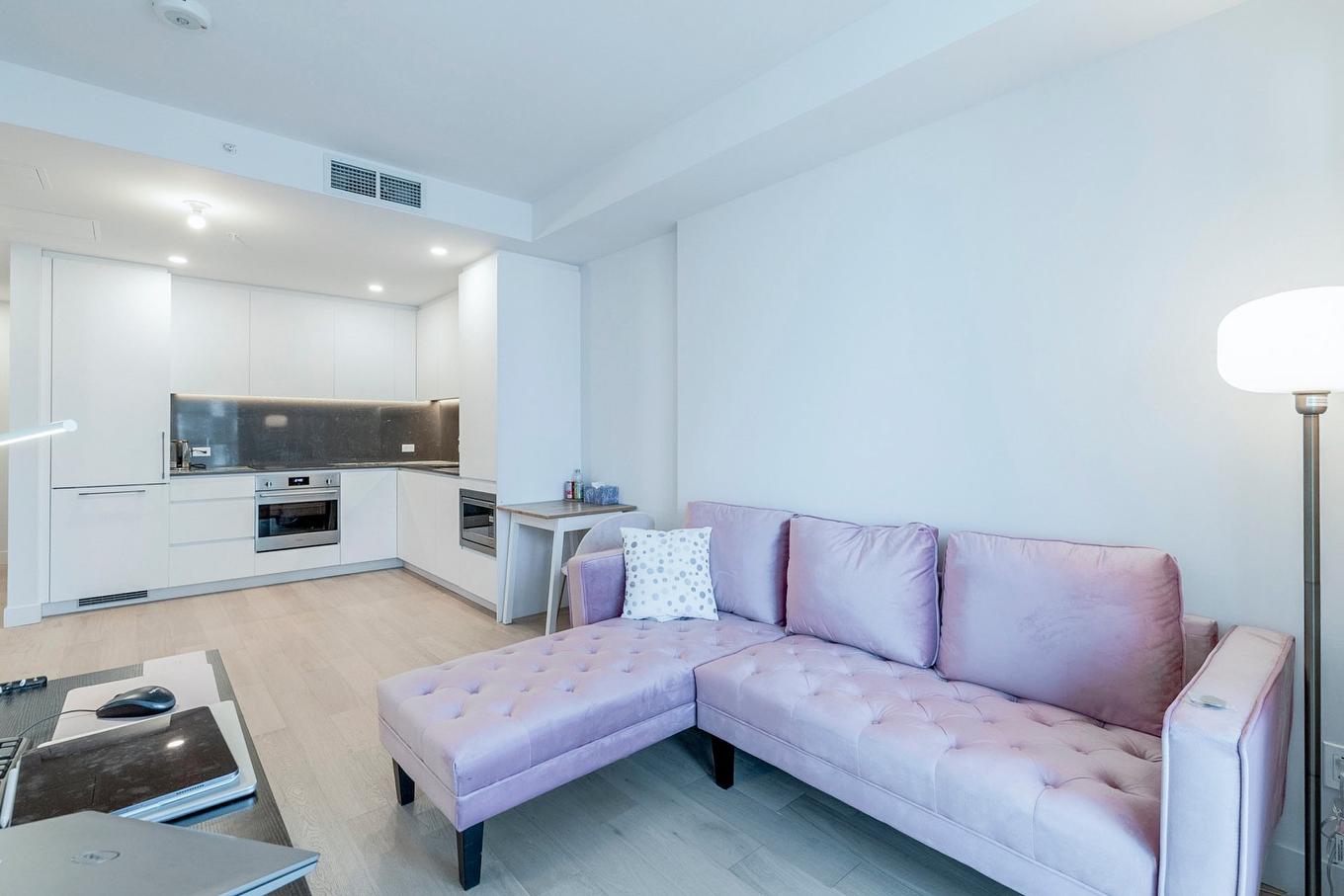 Living room - 2501-1500 Boul. René-Lévesque O., Montréal (Ville-Marie), QC - Indoor Photo Showing Living Room