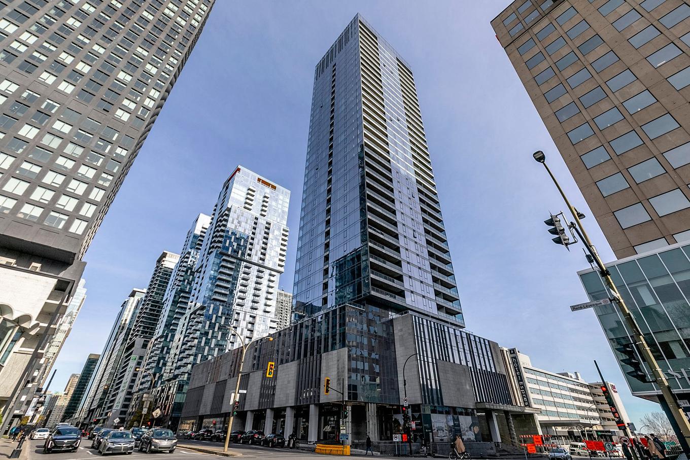 Frontage - 2501-1500 Boul. René-Lévesque O., Montréal (Ville-Marie), QC - Outdoor With Facade