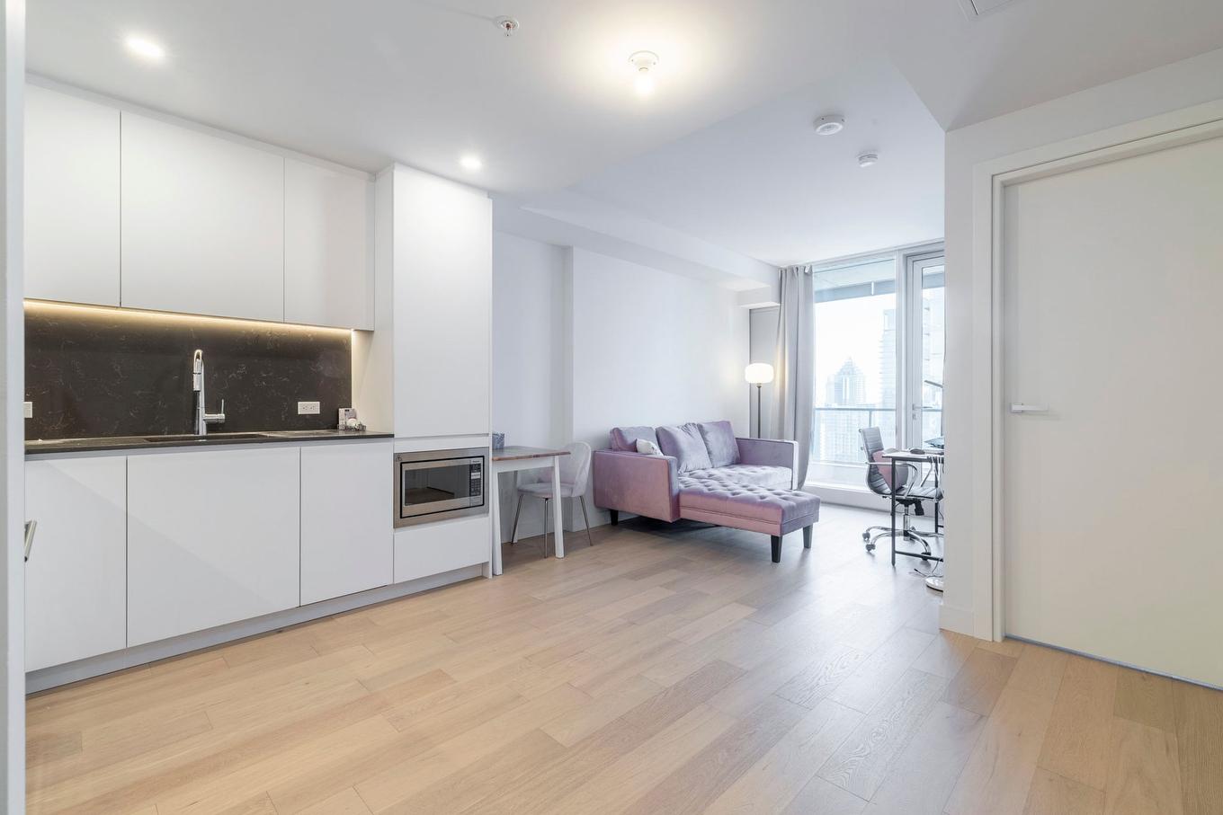 Kitchen - 2501-1500 Boul. René-Lévesque O., Montréal (Ville-Marie), QC - Indoor