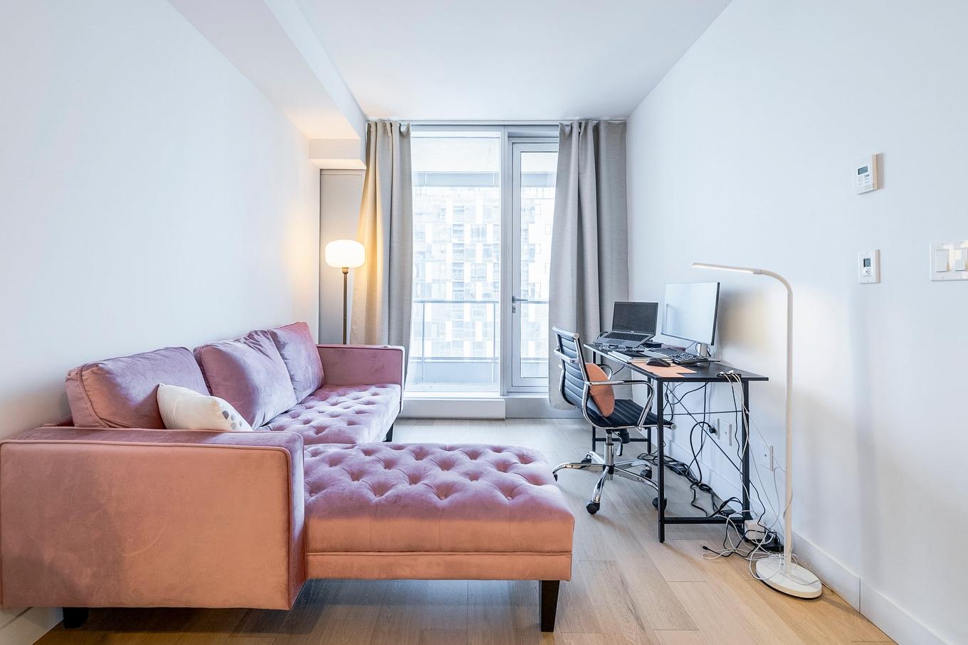 Living room - 2501-1500 Boul. René-Lévesque O., Montréal (Ville-Marie), QC - Indoor Photo Showing Office