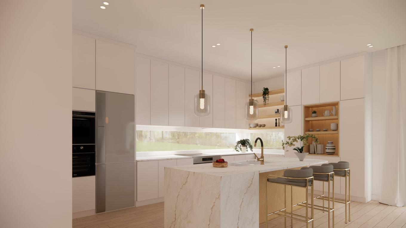 À construire - 5 Place De L'Eau-Vive, Saint-Basile-Le-Grand, QC - Indoor Photo Showing Kitchen