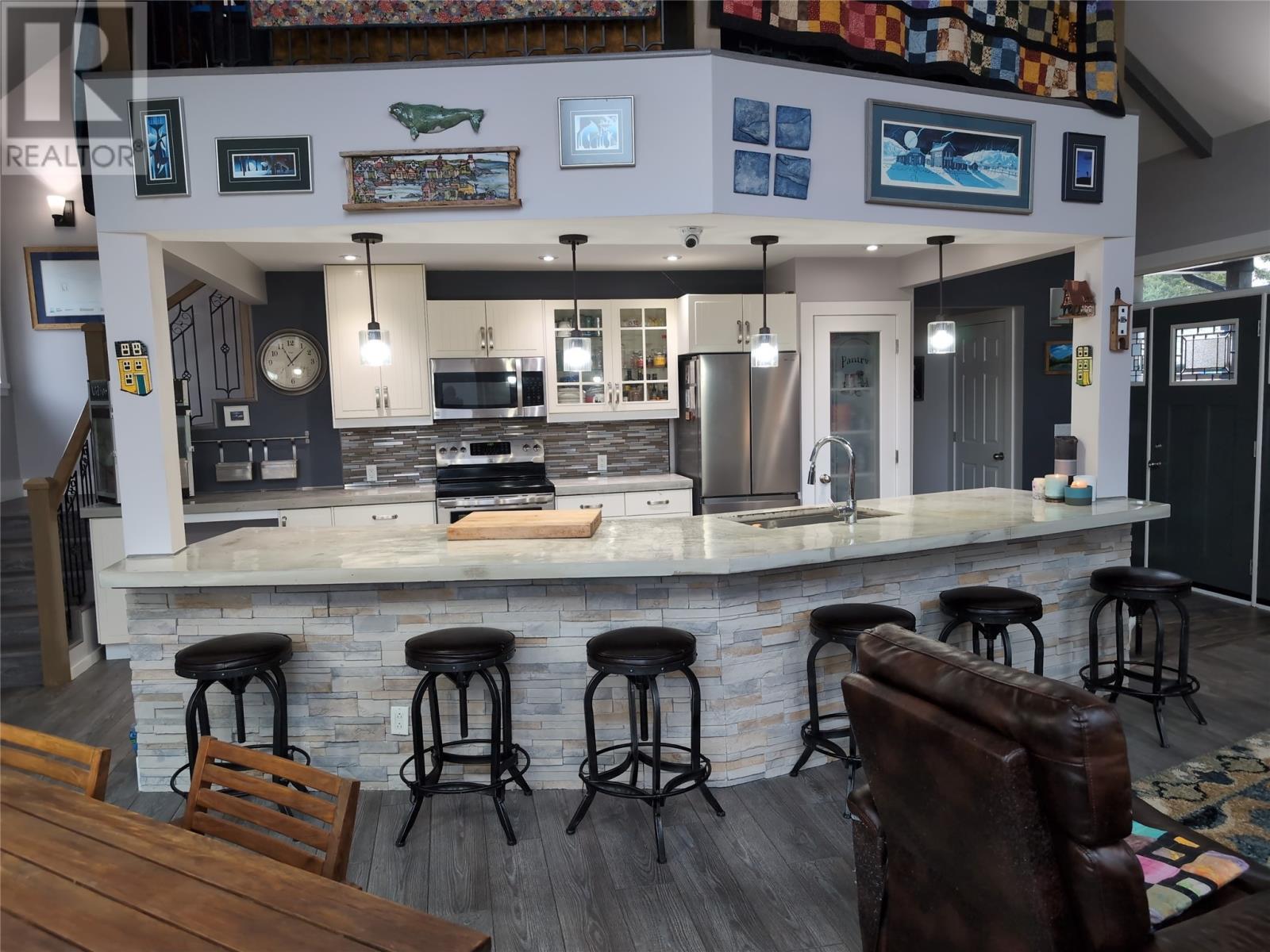 1 Route 380 Highway, Head Harbour, NL - Indoor Photo Showing Kitchen With Upgraded Kitchen