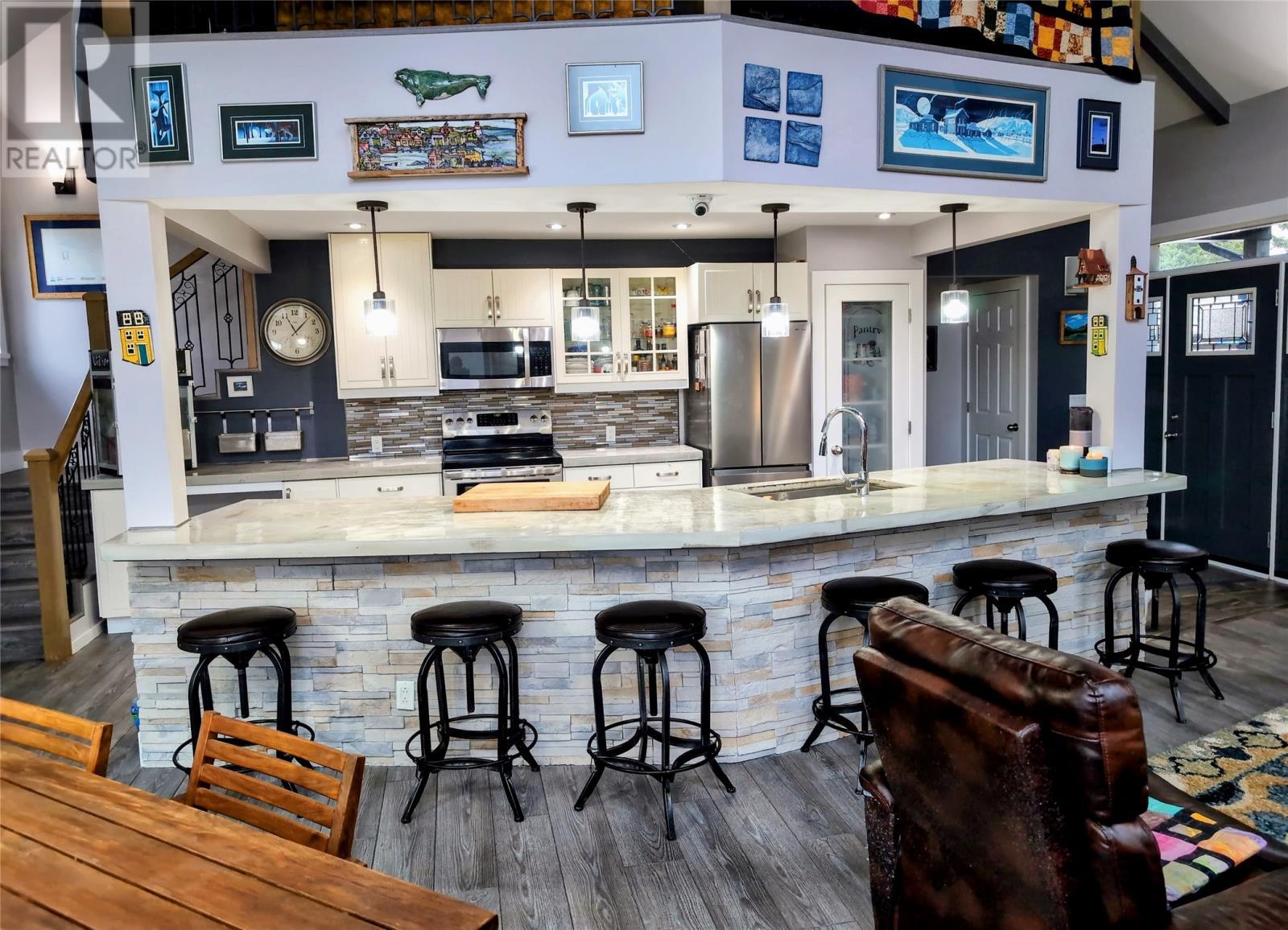 1 Route 380 Highway, Head Harbour, NL - Indoor Photo Showing Kitchen With Upgraded Kitchen