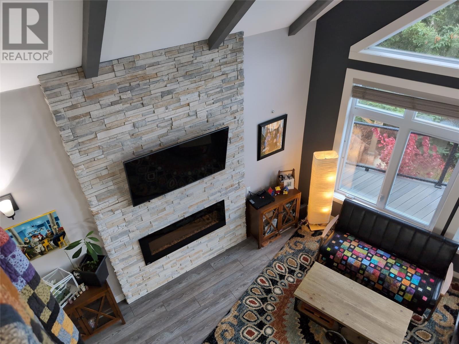1 Route 380 Highway, Head Harbour, NL - Indoor Photo Showing Living Room With Fireplace