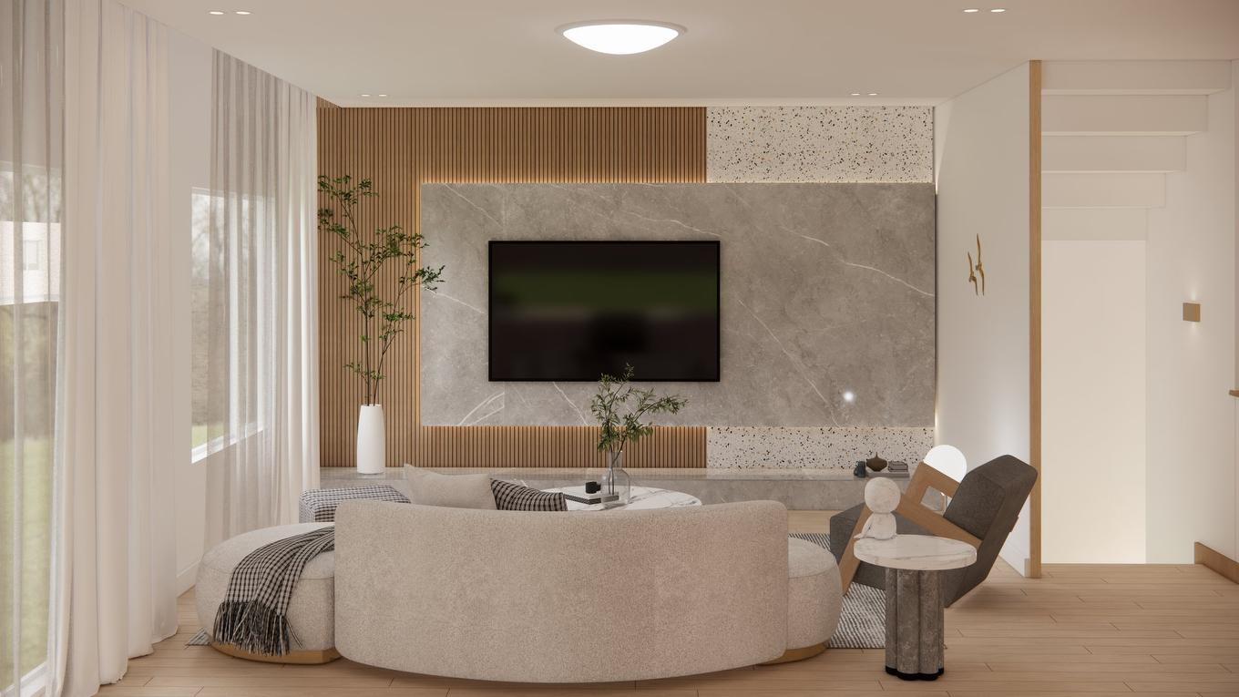 À construire - 9 Place De L'Eau-Vive, Saint-Basile-Le-Grand, QC - Indoor Photo Showing Living Room