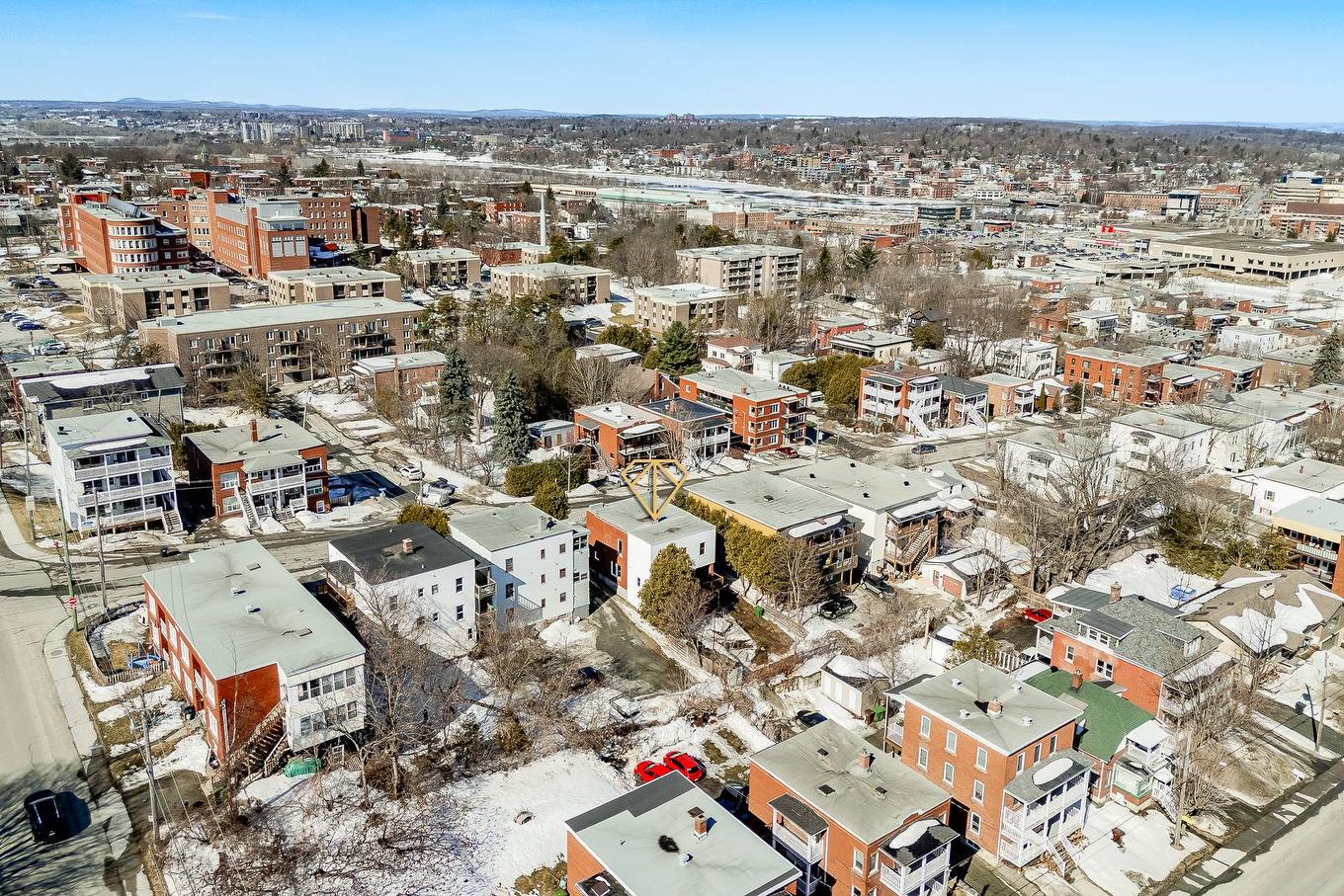 Photo aérienne - 1056 Rue St-Louis, Sherbrooke (Les Nations), QC - Outdoor With View