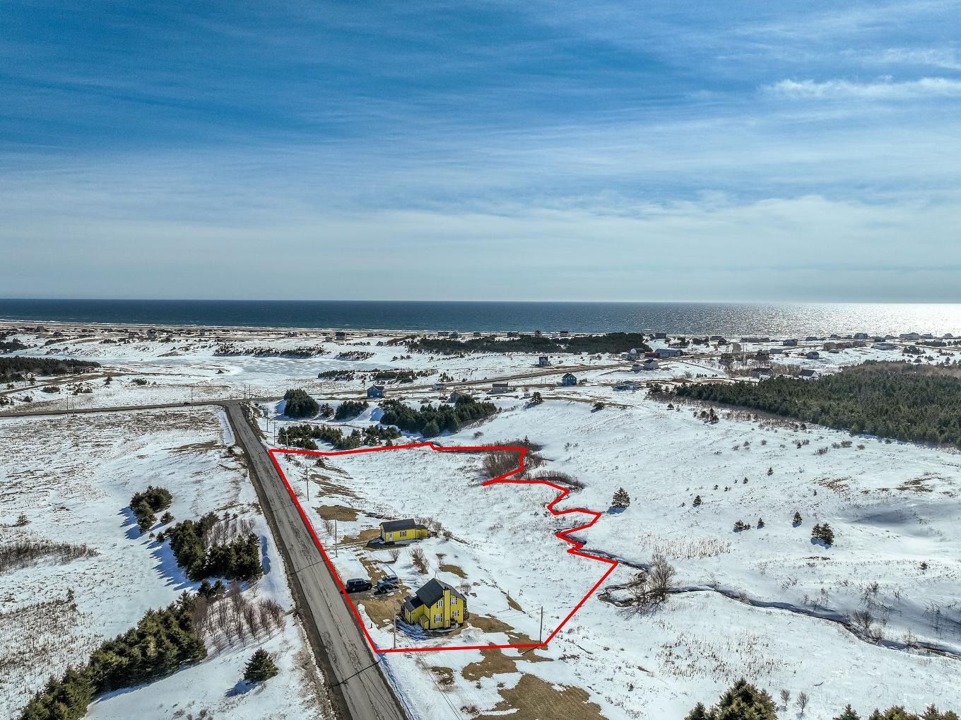 Photo aérienne - 3508 Ch. De La Montagne, Les Îles-De-La-Madeleine, QC - Outdoor With View
