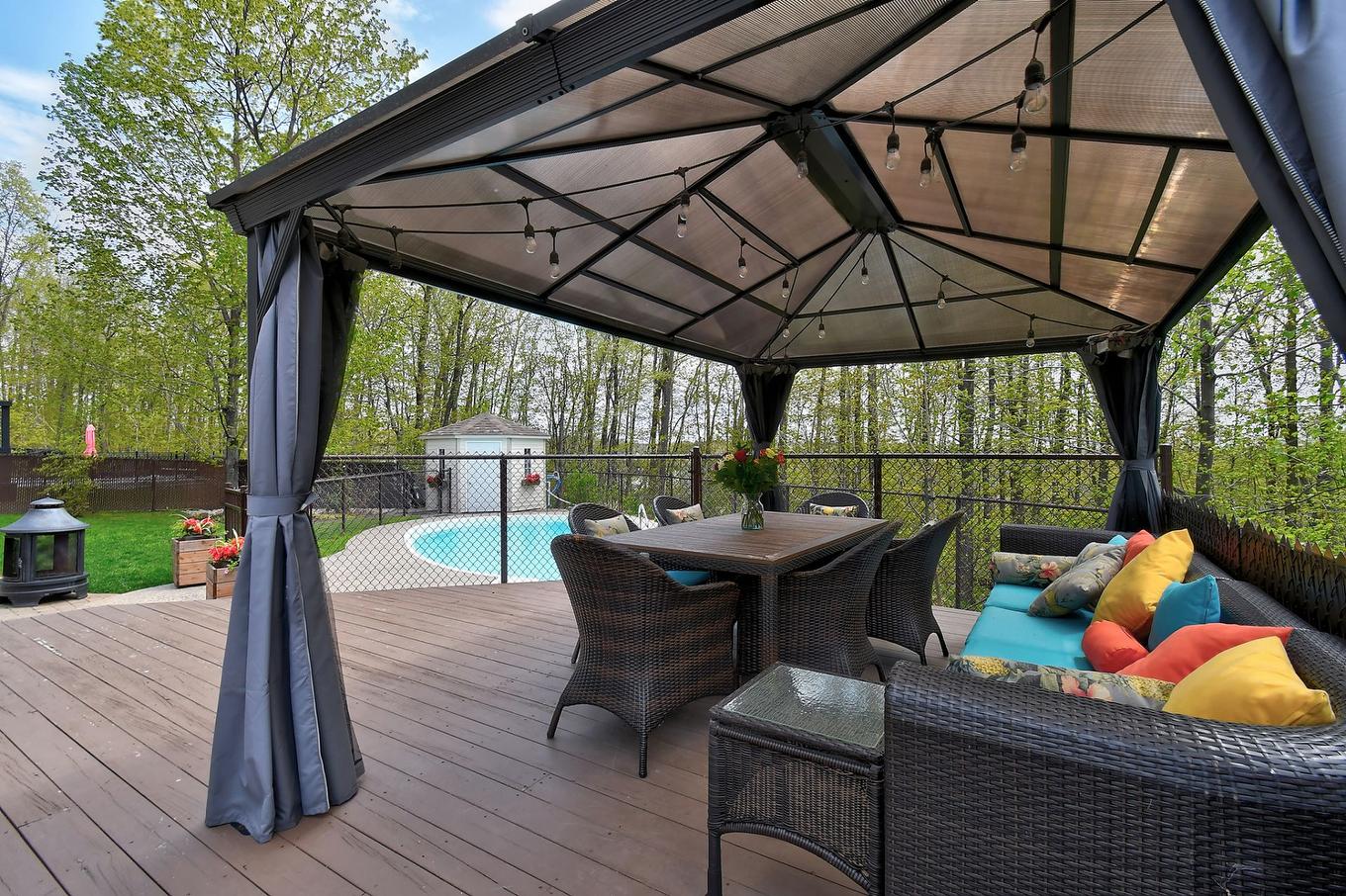 Extérieur - 381 Rue Des Eaux-Vives, Saint-Jérôme, QC - Outdoor With Deck Patio Veranda With Exterior