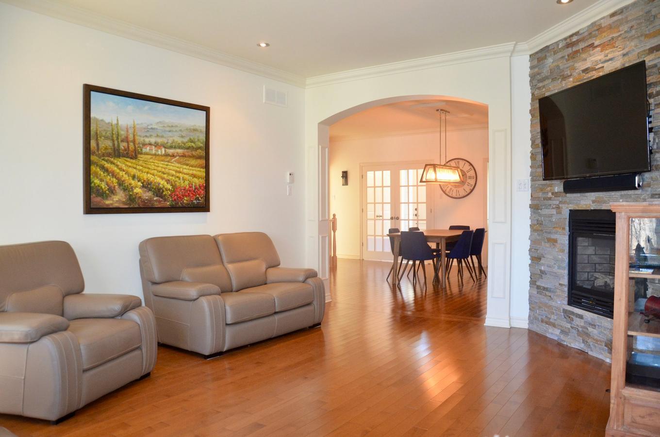 Salon - 381 Rue Des Eaux-Vives, Saint-Jérôme, QC - Indoor Photo Showing Living Room
