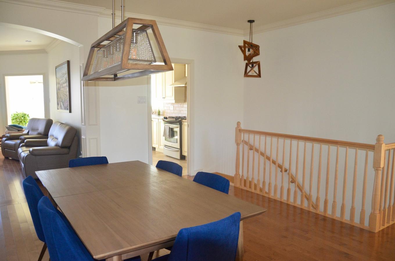 Salle à manger - 381 Rue Des Eaux-Vives, Saint-Jérôme, QC - Indoor Photo Showing Dining Room