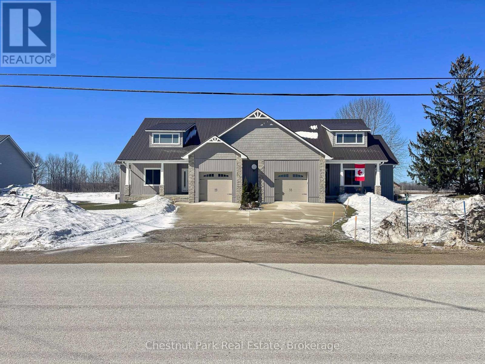 319916-319926 Kemble Rock Road, Georgian Bluffs, ON - Outdoor With Facade