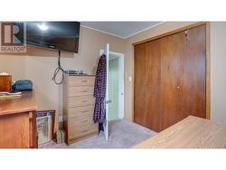 Bedroom showing door -