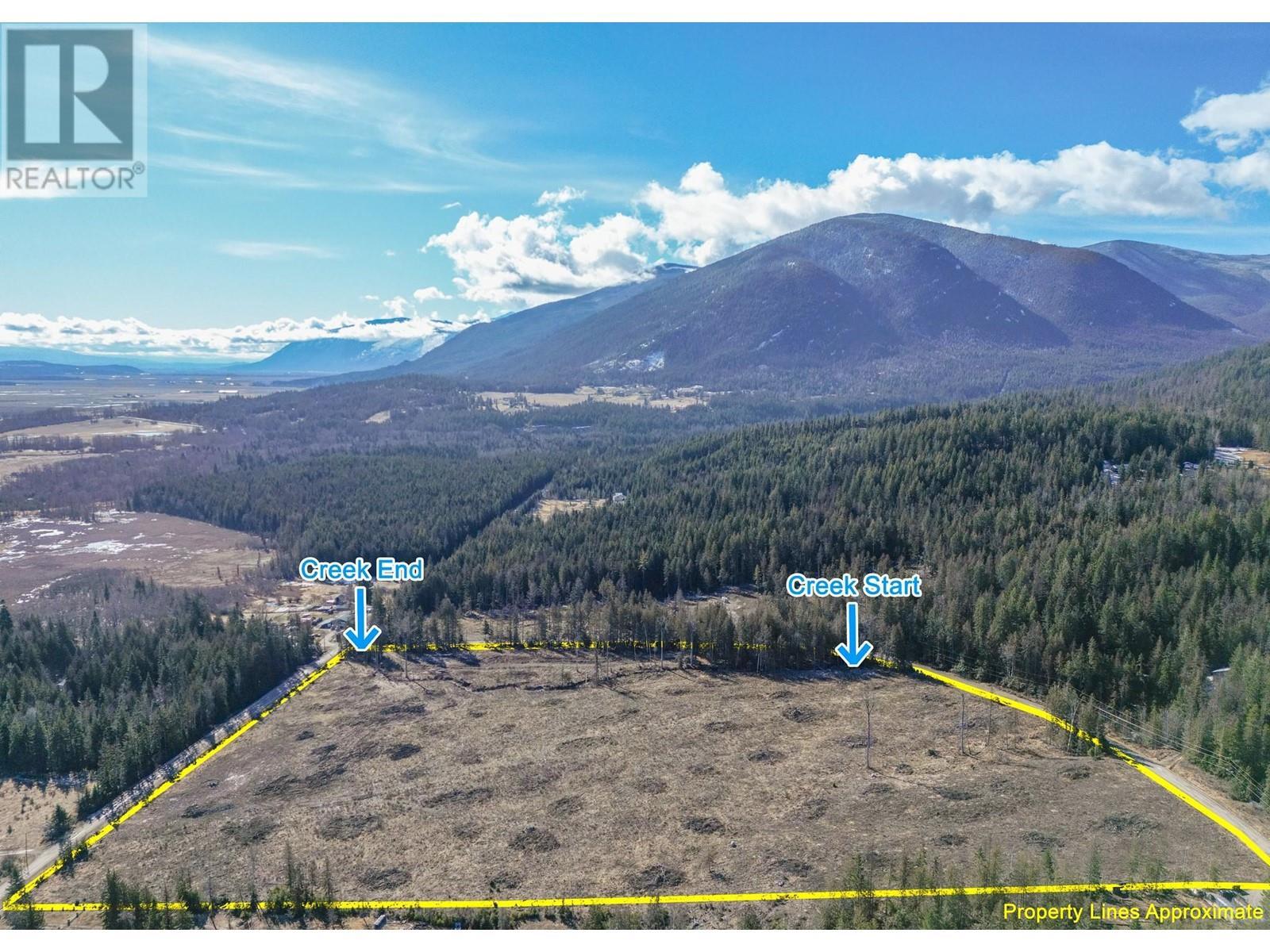 Looking South - Lot B West Creston Road, Creston, BC