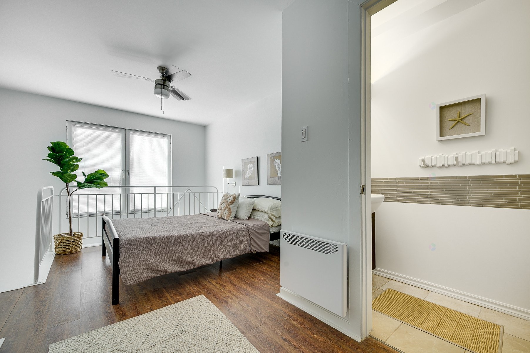 Chambre à coucher principale - 101-265 Ch. Des Faîtières, Piedmont, QC - Indoor Photo Showing Bedroom