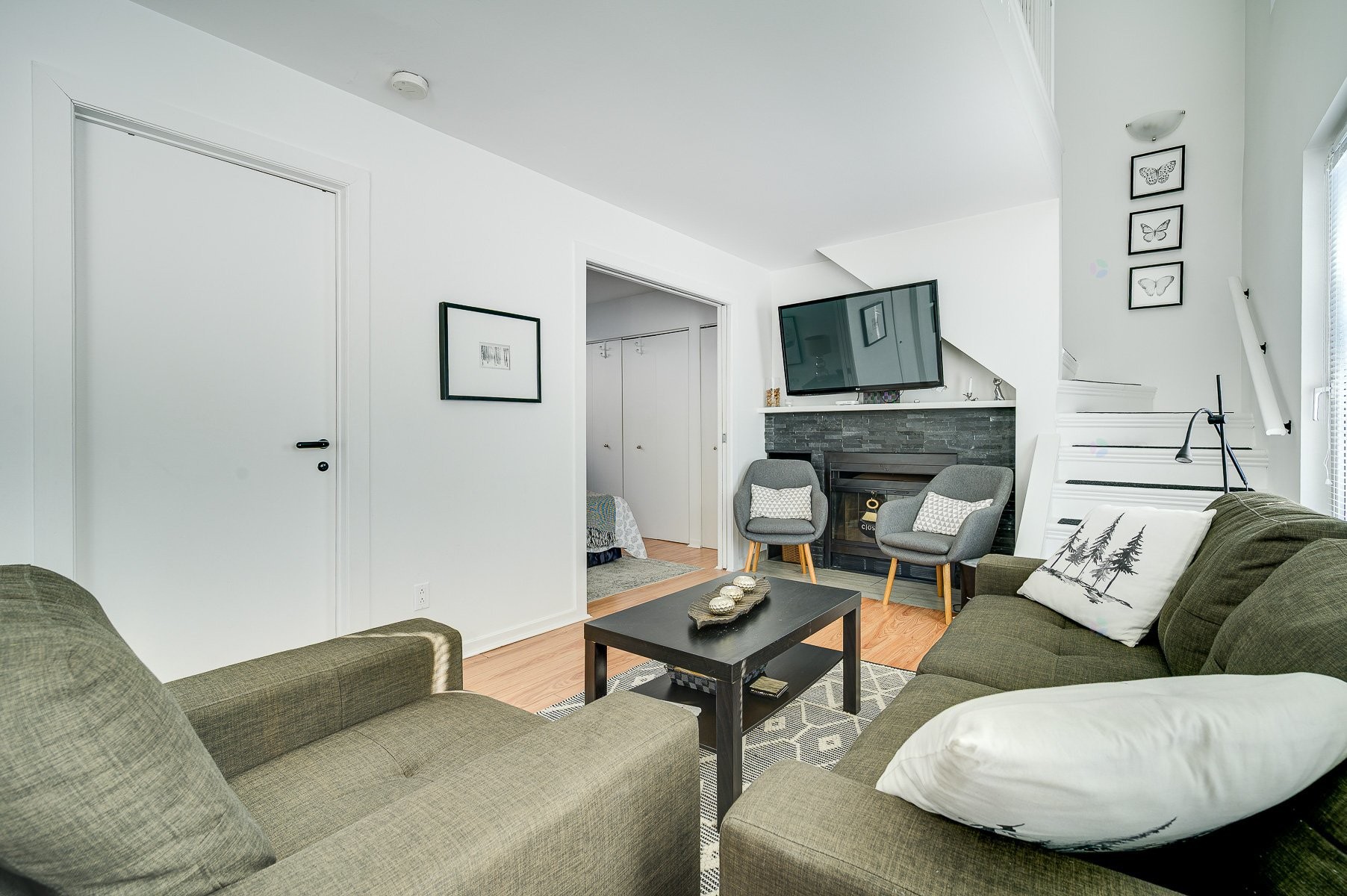 Salon - 101-265 Ch. Des Faîtières, Piedmont, QC - Indoor Photo Showing Living Room