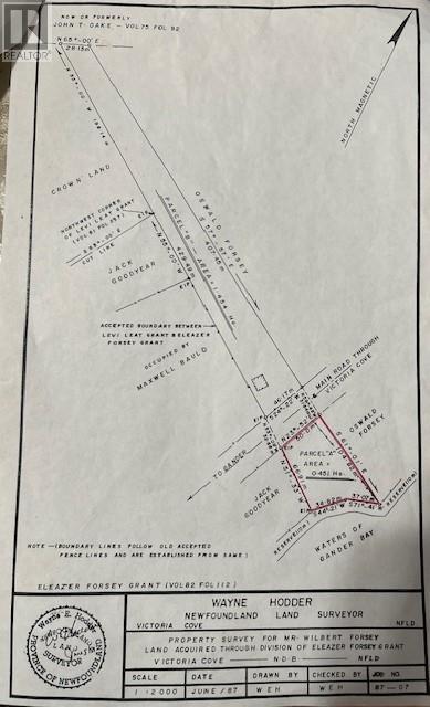 Parcels A & B Main Road, Victoria Cove, NL