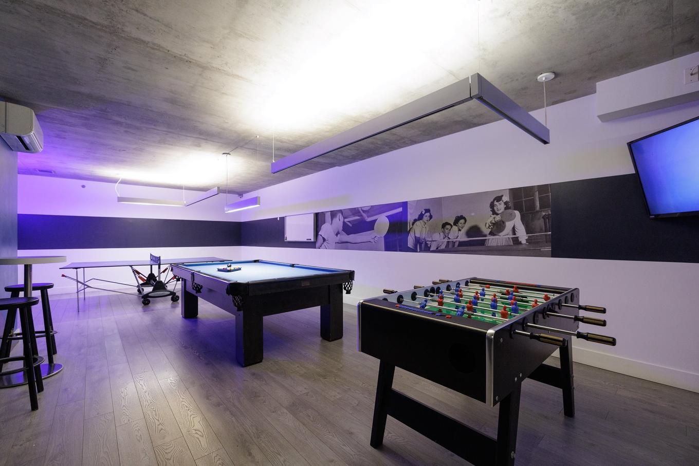 Common room - 2045-1414 Rue Chomedey, Montréal (Ville-Marie), QC - Indoor Photo Showing Other Room