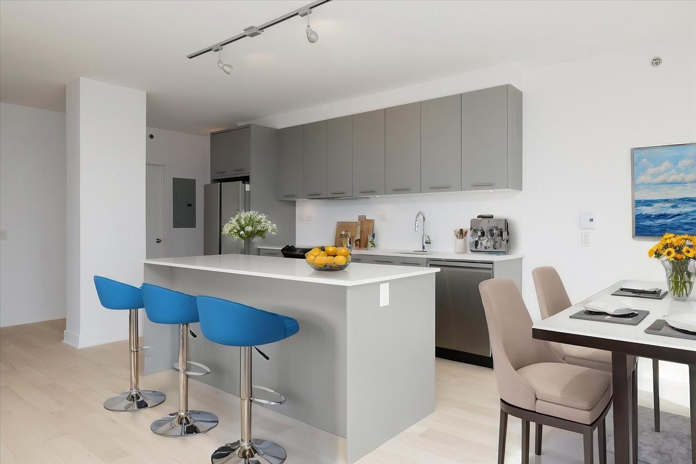 Kitchen - 2045-1414 Rue Chomedey, Montréal (Ville-Marie), QC - Indoor