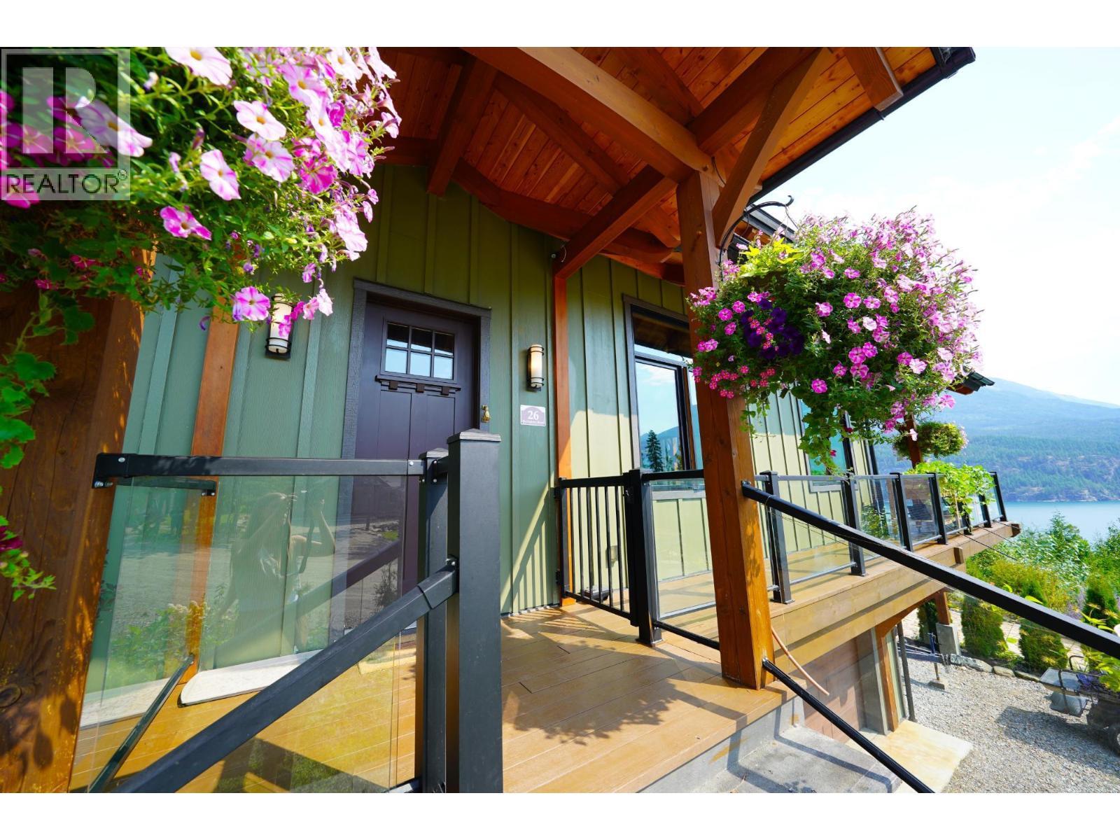 26 Birchgrove Bend, Kaslo, BC - Outdoor With Body Of Water