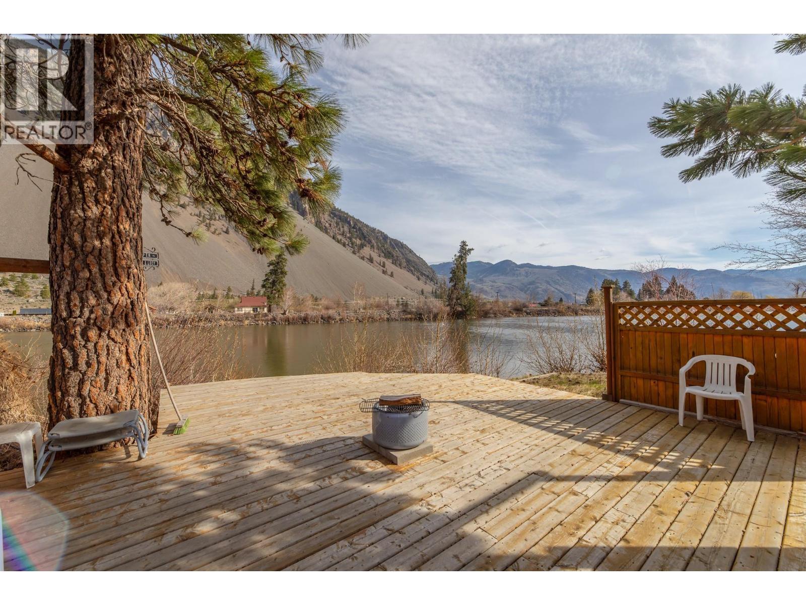 River front deck - 3210 / 3208 Cory Road, Keremeos, BC