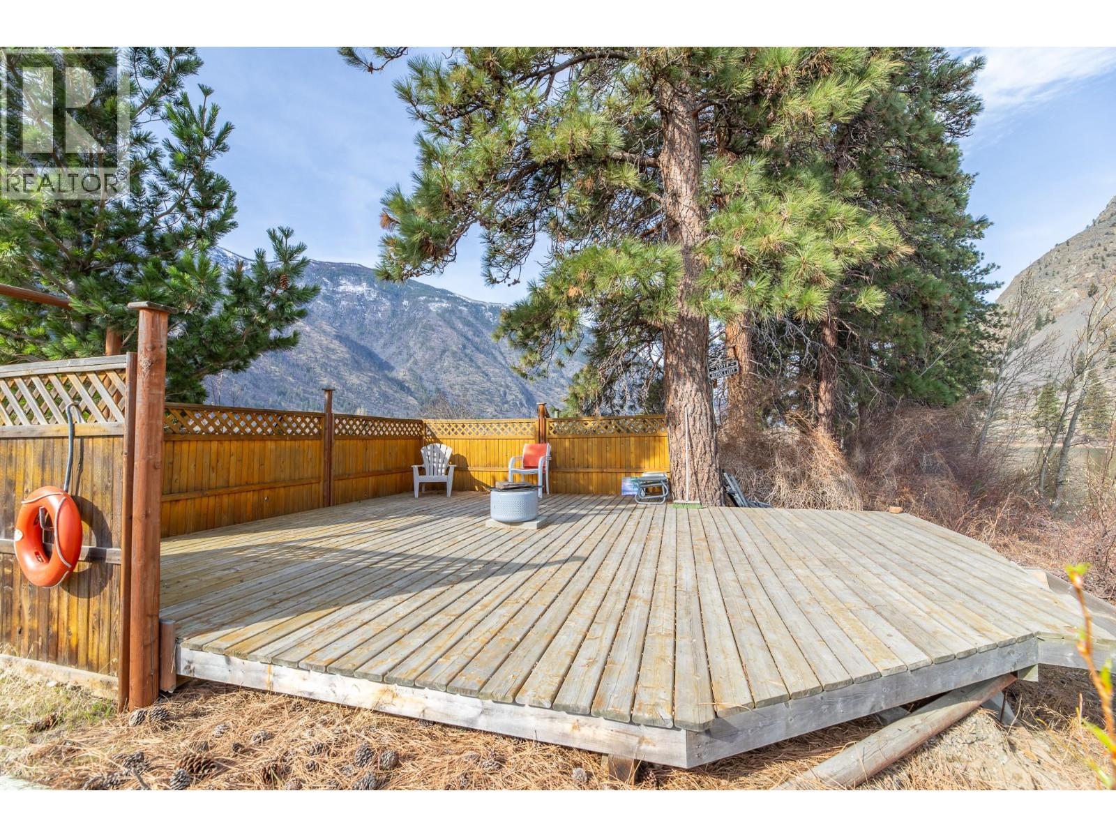 River front deck - 3210 / 3208 Cory Road, Keremeos, BC