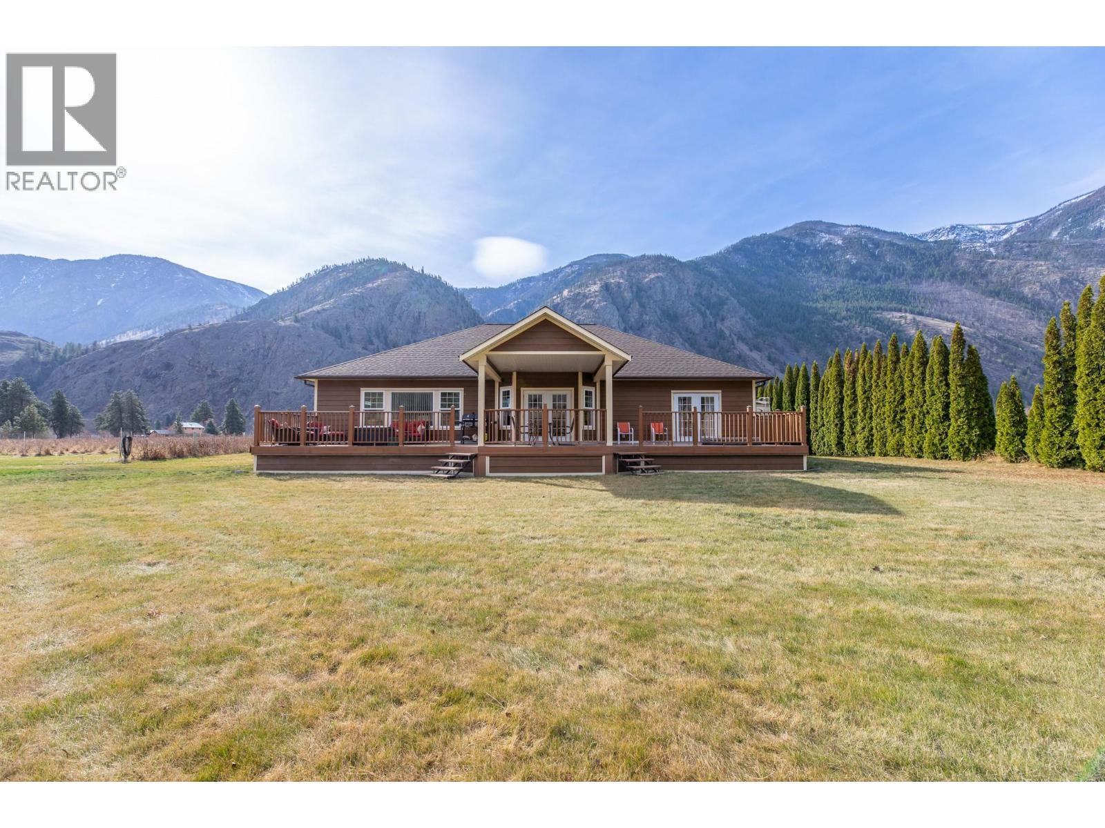 Rear of main house - 3210 / 3208 Cory Road, Keremeos, BC