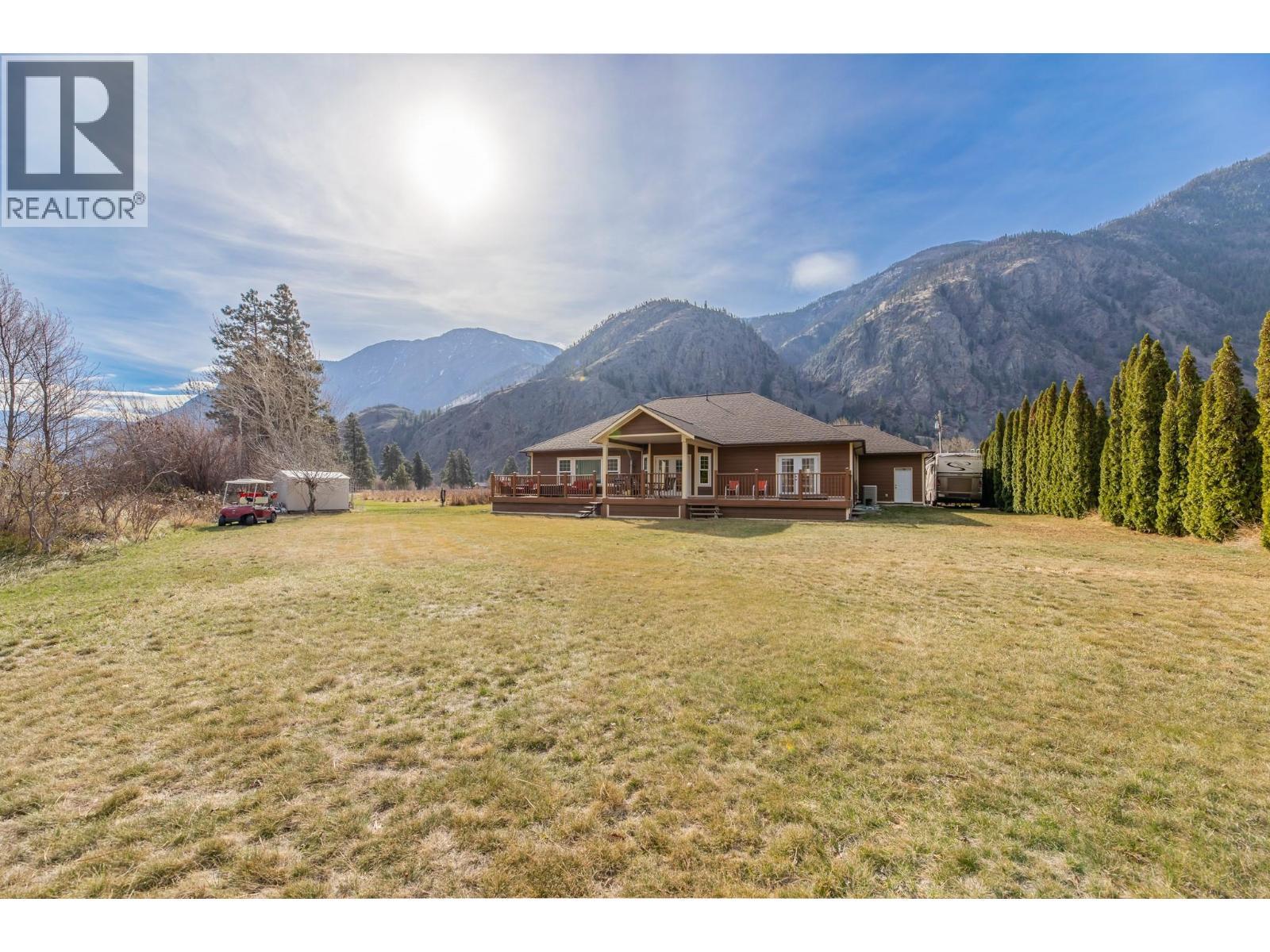 Rear of main house - 3210 / 3208 Cory Road, Keremeos, BC