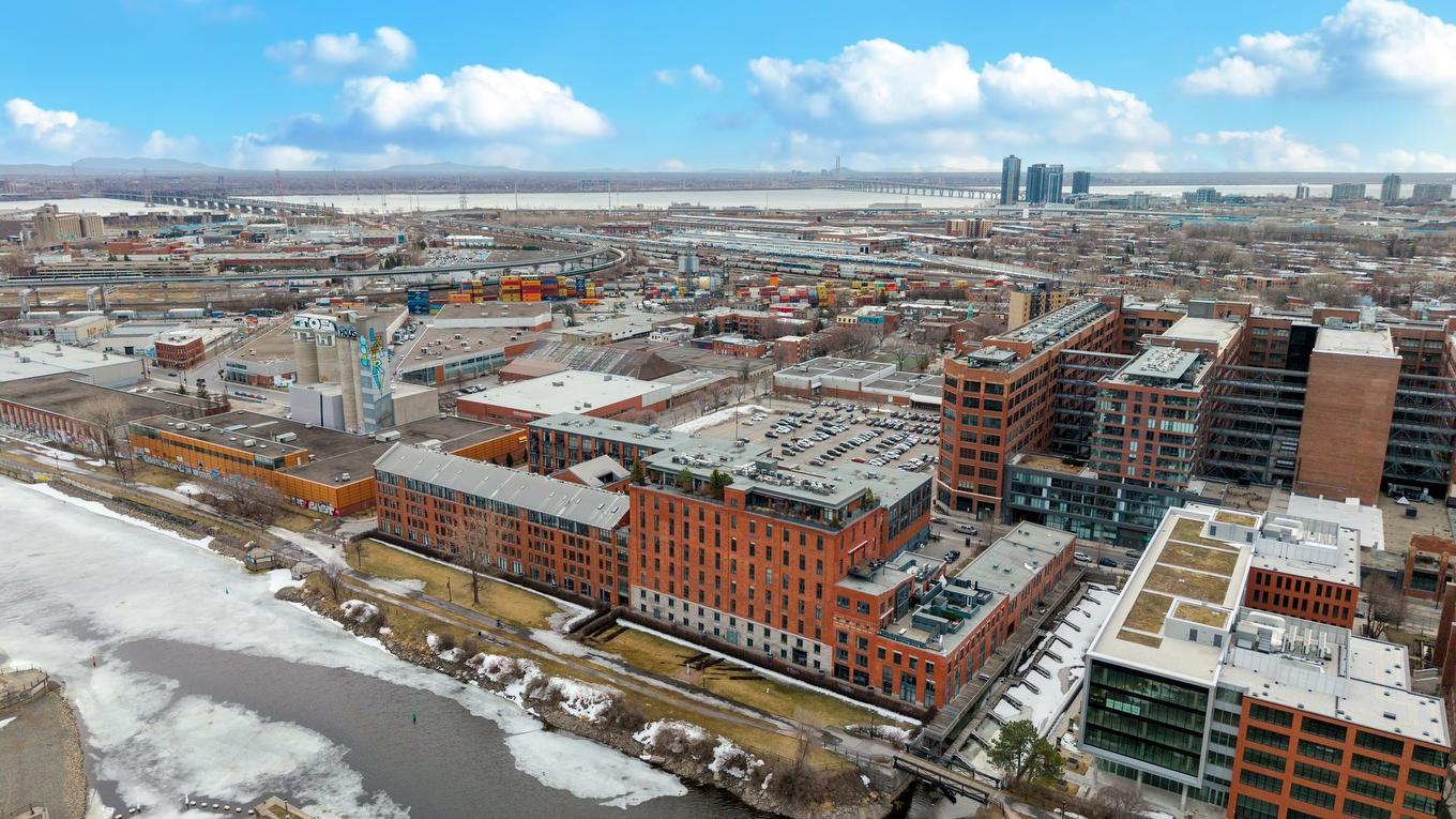 Photo aérienne - 1743 - 1745 Rue St-Patrick, Montréal (Le Sud-Ouest), QC - Outdoor With View