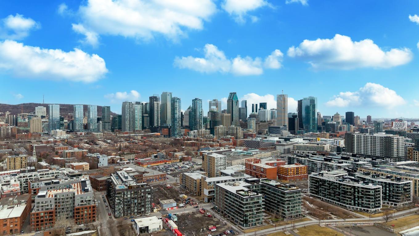 Photo aérienne - 1743 - 1745 Rue St-Patrick, Montréal (Le Sud-Ouest), QC - Outdoor With View