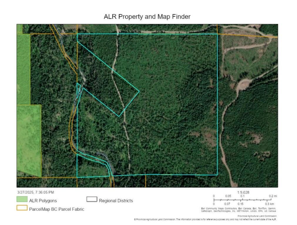 144 Acres South Fork Road, Cherryville, BC
