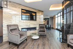 TV area in entertainment area -