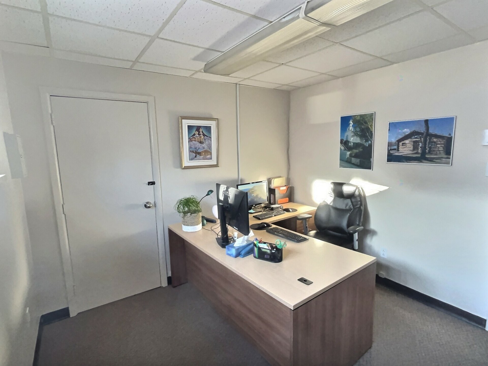 Office - 1-212 Av. Du Lac, Rouyn-Noranda, QC - Indoor Photo Showing Office