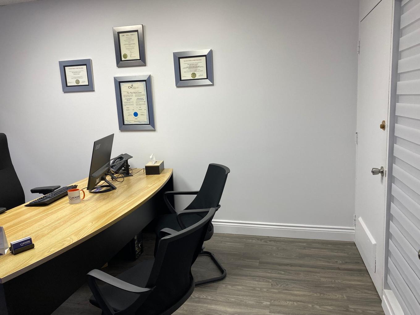 Interior - 203-15 Rue Gamble E., Rouyn-Noranda, QC - Indoor Photo Showing Office