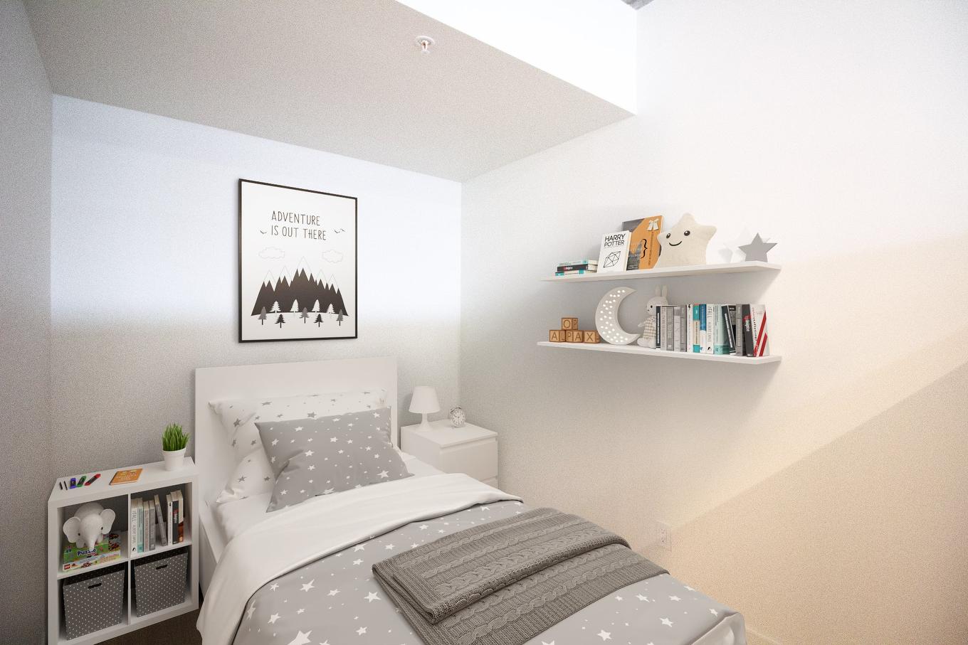 Den - 709-200 Boul. Marcel-Laurin, Montréal (Saint-Laurent), QC - Indoor Photo Showing Bedroom