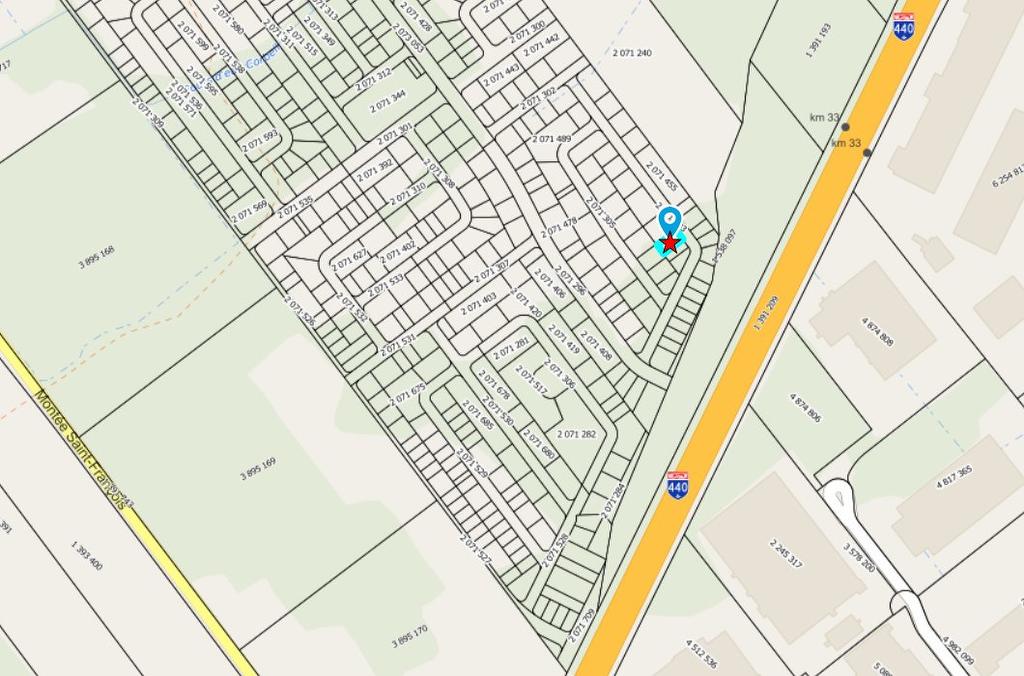 Drawing (sketch) - Mtée St-François, Laval (Duvernay), QC