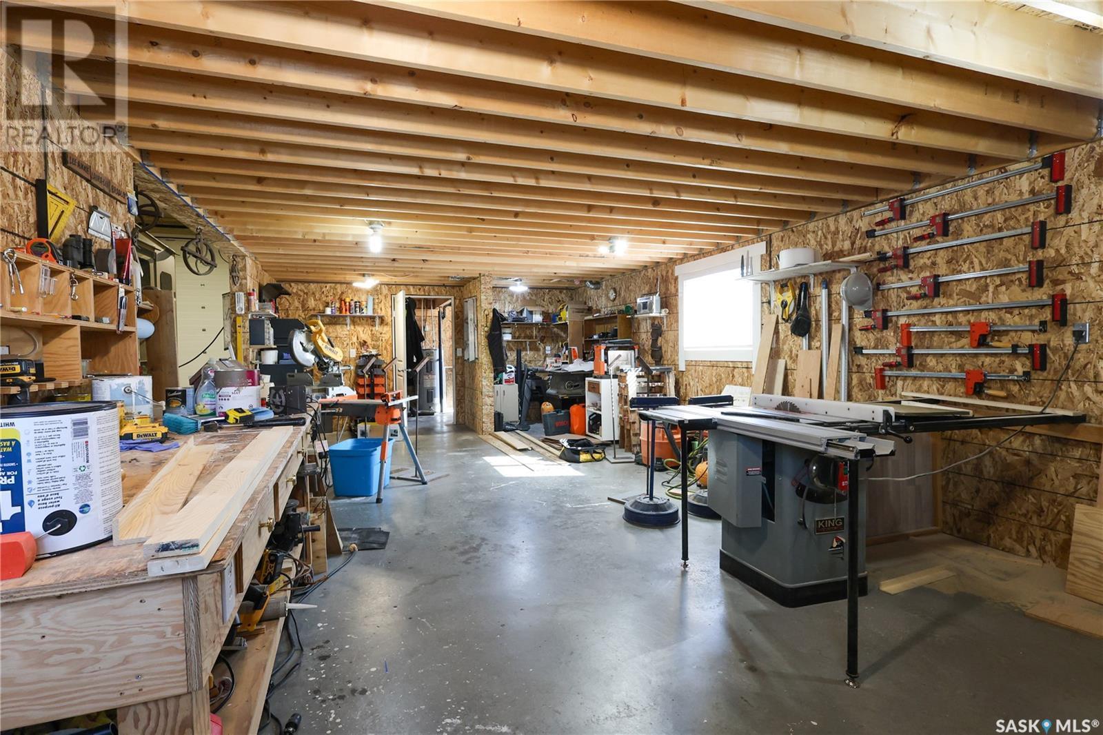 Rm Of Duck Lake Ranch, Duck Lake Rm No. 463, SK - Indoor Photo Showing Basement