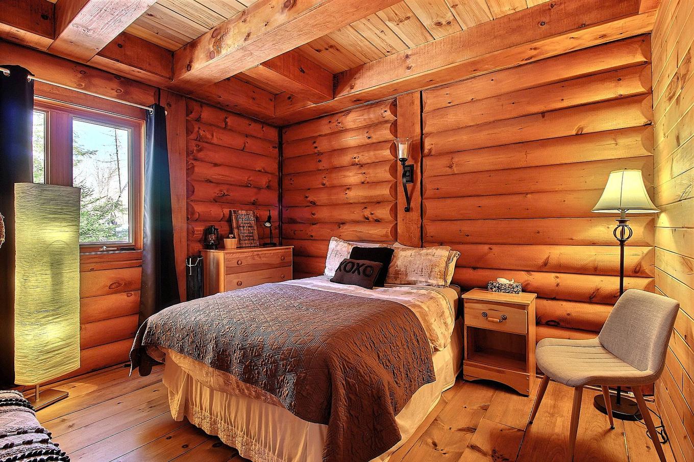 Chambre à coucher - 25 Ch. Cordélia-Hamelin, Nominingue, QC - Indoor Photo Showing Bedroom