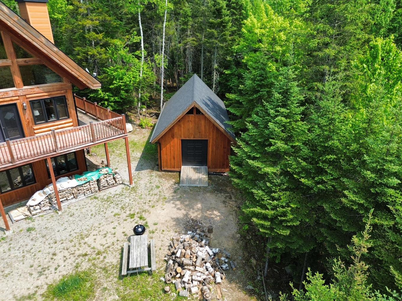 Garage - 25 Ch. Cordélia-Hamelin, Nominingue, QC - Outdoor