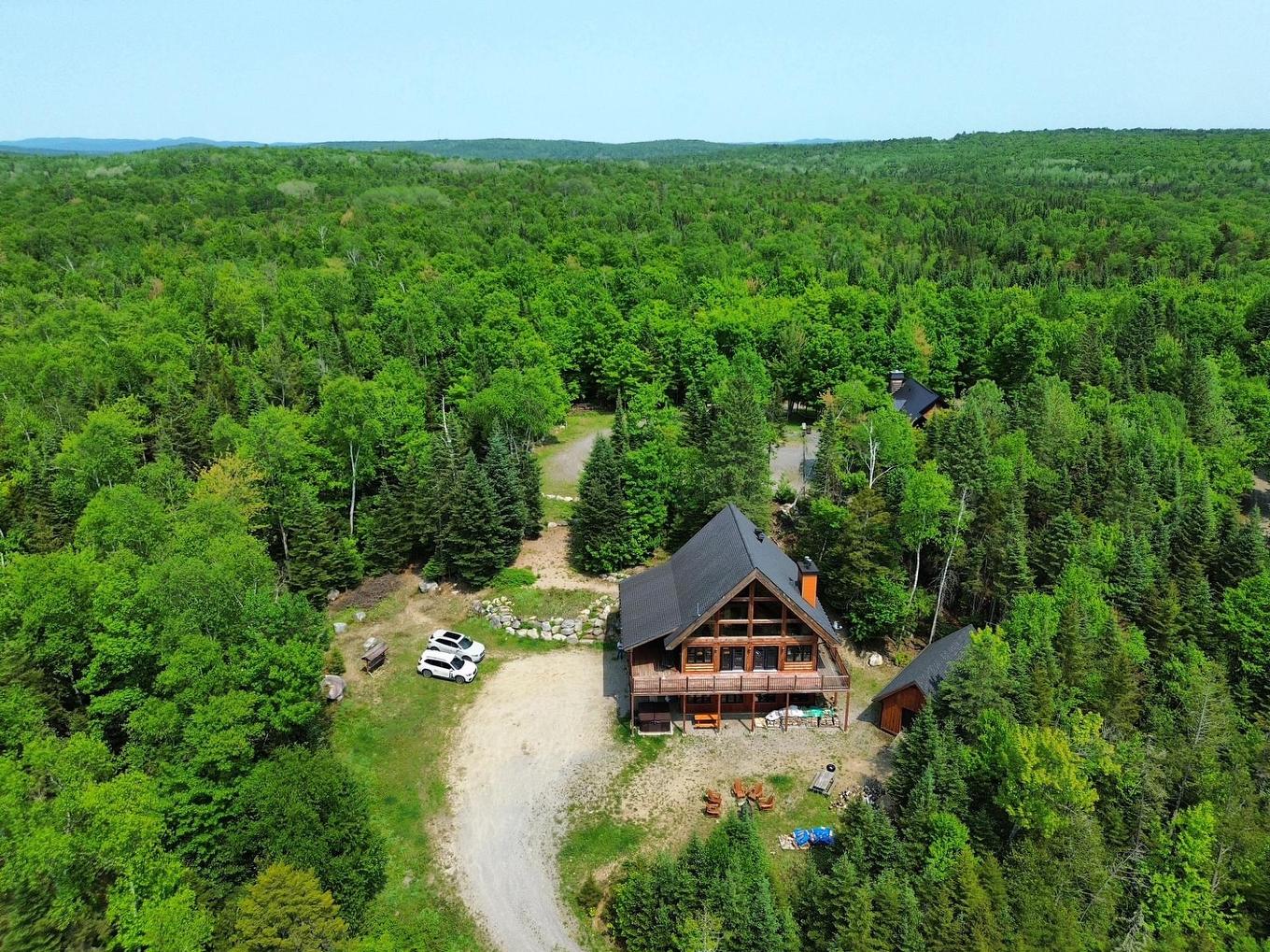 Photo aérienne - 25 Ch. Cordélia-Hamelin, Nominingue, QC - Outdoor With View