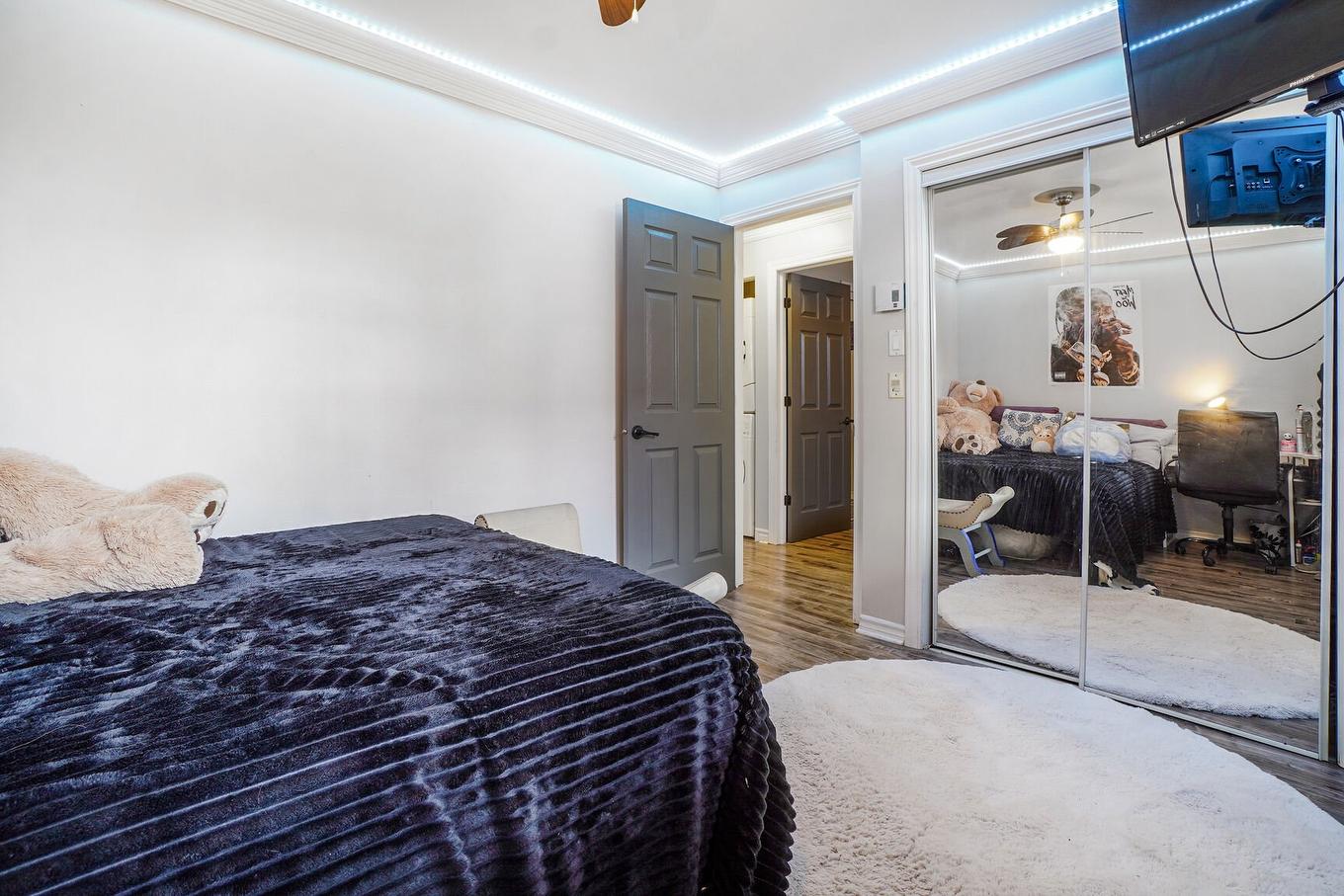 Chambre à coucher principale - 1-2995 Av. Émile-Journault, Montréal (Villeray/Saint-Michel/Parc-Extension), QC - Indoor Photo Showing Bedroom