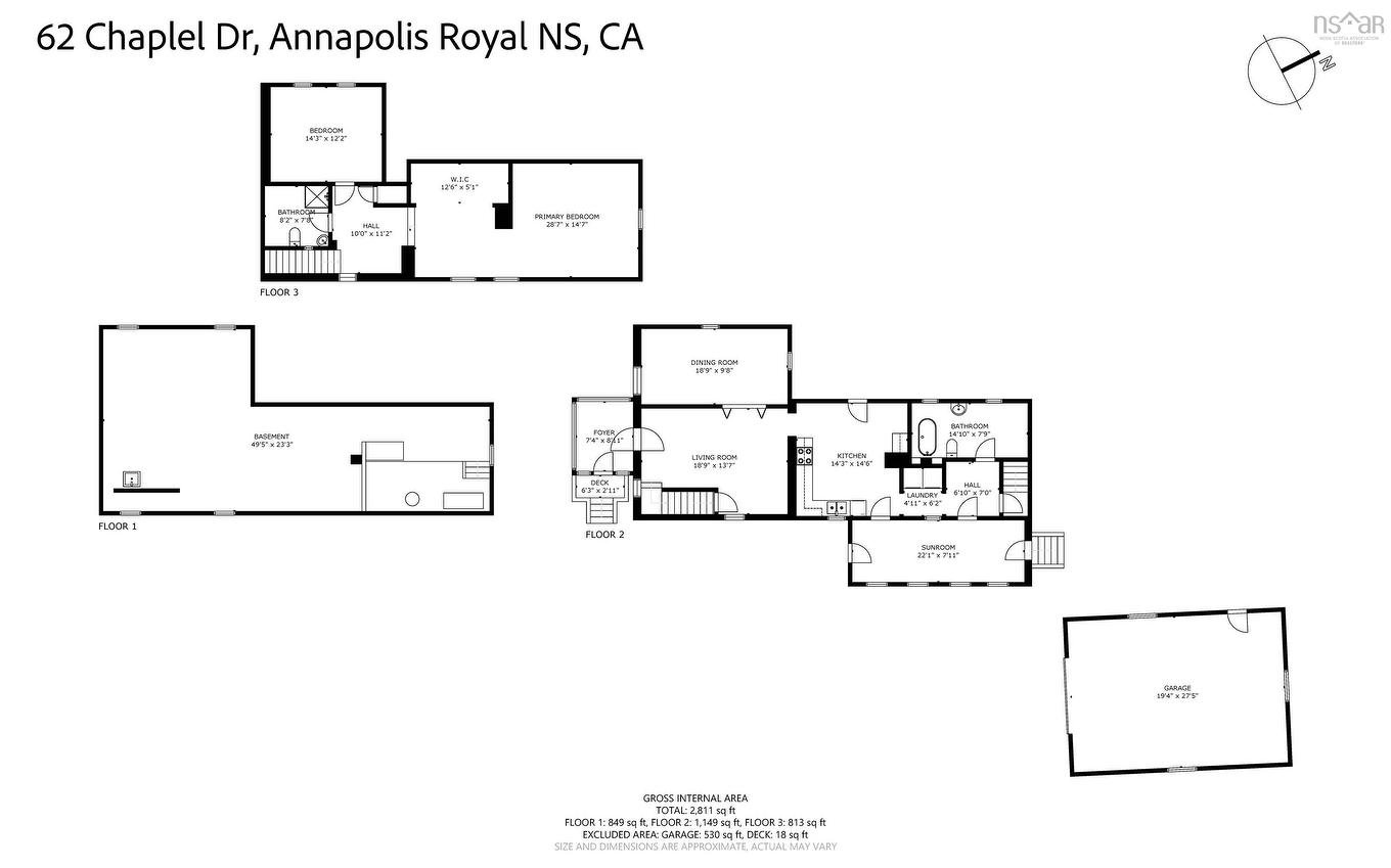 62 Chapel Street, Annapolis Royal, NS