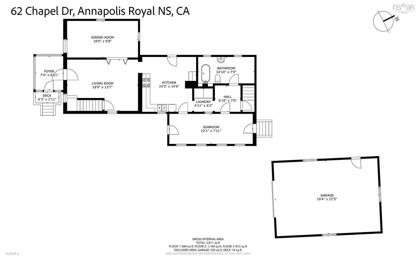 62 Chapel Street, Annapolis Royal, NS