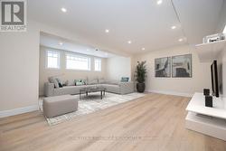 Basement Recroom. Digitally Staged -