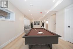 Basement Recroom. Digitally Staged -