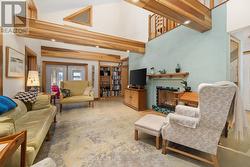 Kitchen is open to the living room -