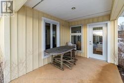 Northwest patio to watch the waves in the Lake -