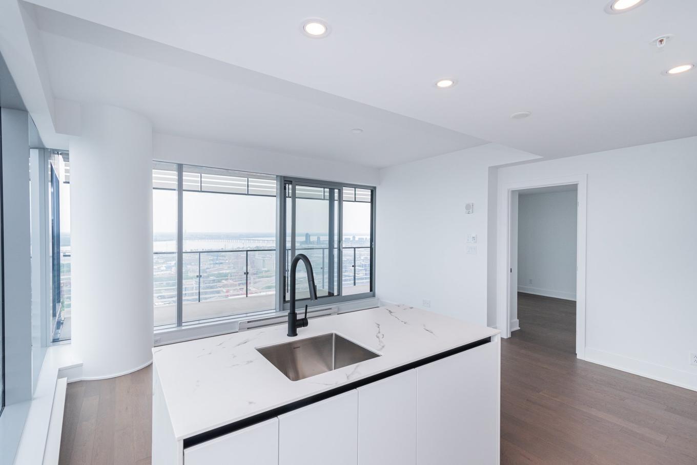 Kitchen - 1904-720 Rue St-Jacques, Montréal (Ville-Marie), QC - Indoor Photo Showing Kitchen