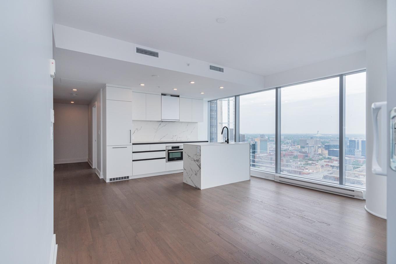 Overall view - 1904-720 Rue St-Jacques, Montréal (Ville-Marie), QC - Indoor Photo Showing Kitchen