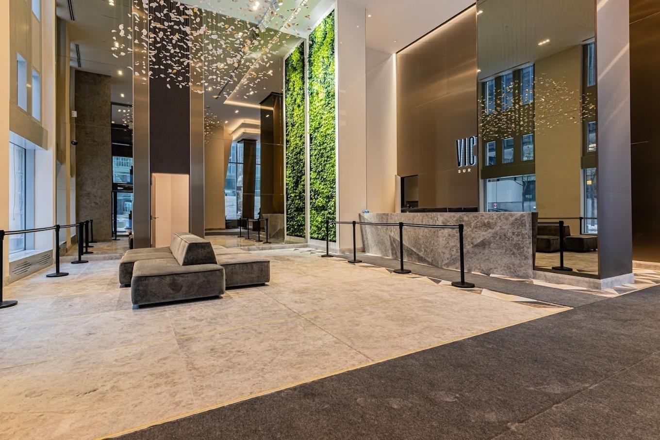 Reception area - 1904-720 Rue St-Jacques, Montréal (Ville-Marie), QC - Photo Showing Other Room